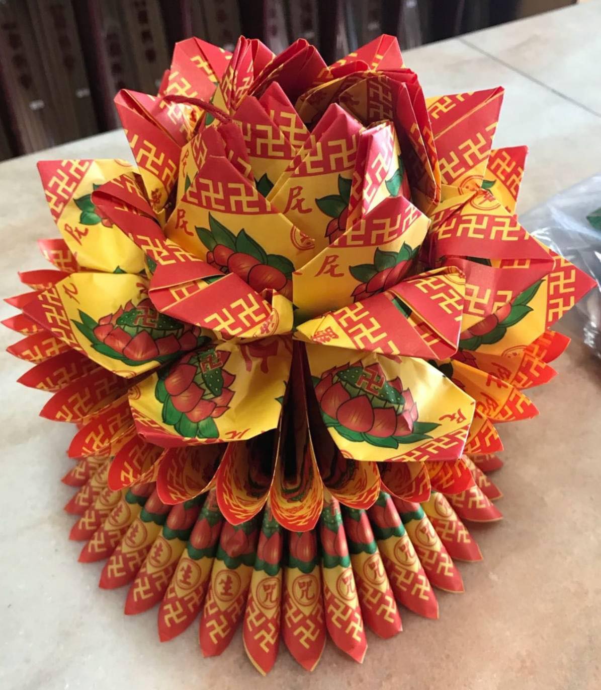 聯合生命：蓮花摺紙